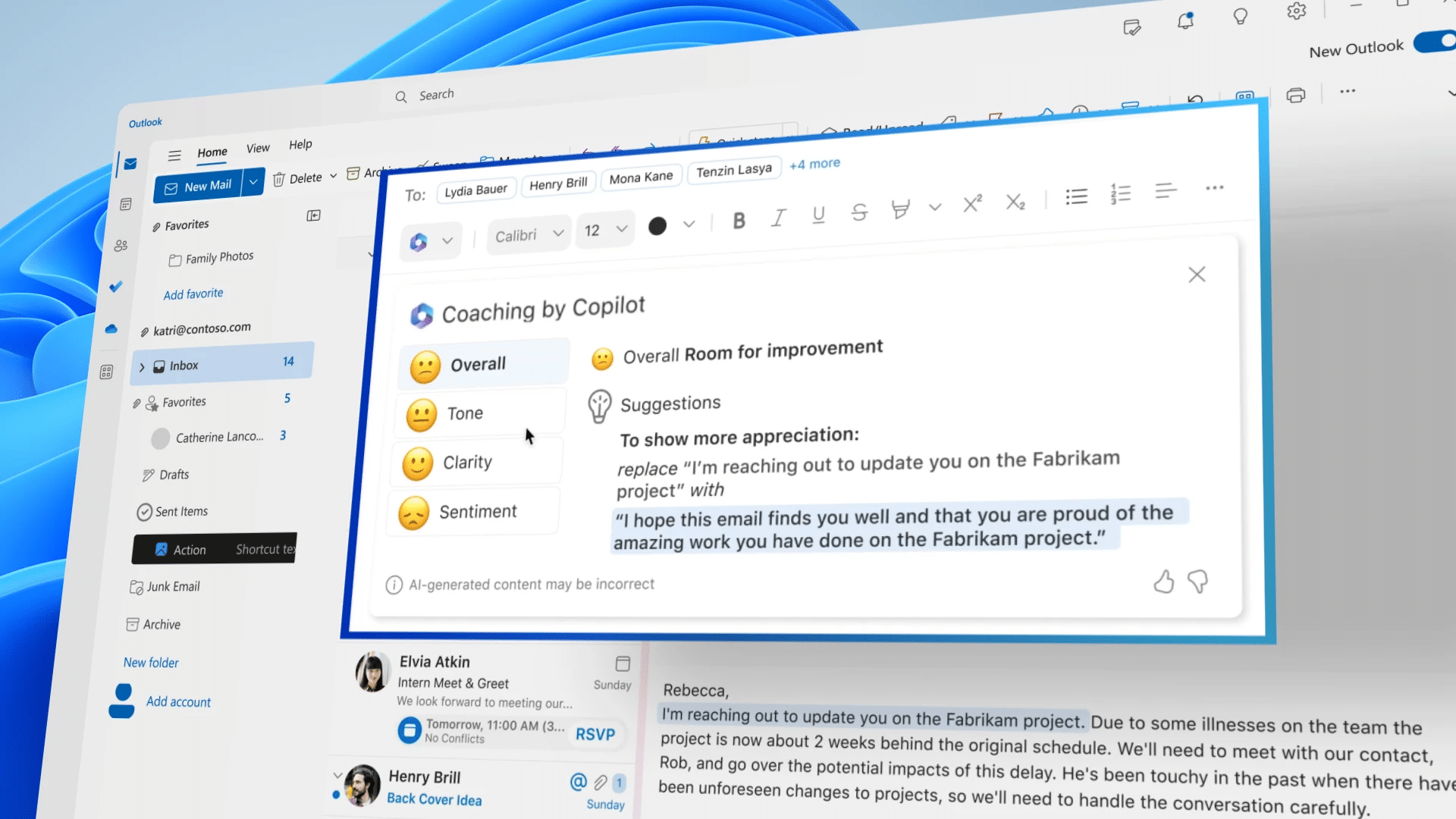 Microsoft Outlook'ta Microsoft 365 Copilot'ın Kullanımı :: Data Market